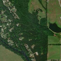 Rainbow Island Arkansas High Resolution Satellite Map