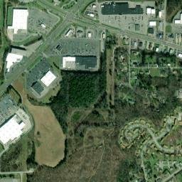 Forrest Hills Tennessee High Resolution Satellite Map