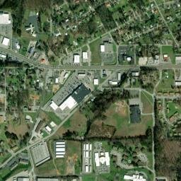Westwood Heights Tennessee High Resolution Satellite Map