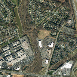 8712 Lindholm Drive, Birkdale Village, Huntersville High Resolution Satellite Map