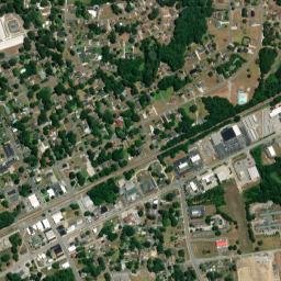 Four Oaks map(satellite map)