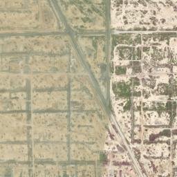 Missouri Triangle California High Resolution Satellite Map