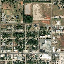 821 SE 26th St Oklahoma City Oklahoma High Resolution Satellite Map