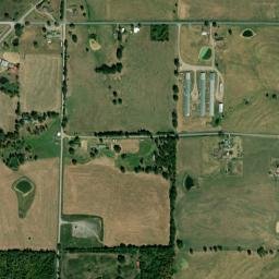 Austin Arkansas High Resolution Satellite Map