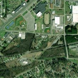 Pickwatina Place Tennessee High Resolution Satellite Map
