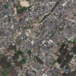 Hiratachō map(satellite map)