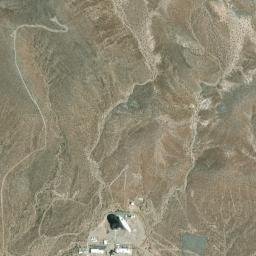 Mars California High Resolution Satellite Map