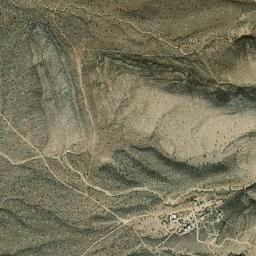 Satellite view of Kokoweef’s river of gold