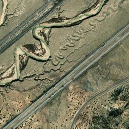 Historic U.S. 66, Mentmore, NM 87319, USA High Resolution Satellite Map