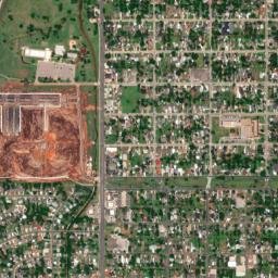 3767-3899 S Ross Ave Oklahoma City High Resolution Satellite Map