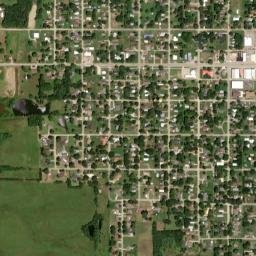 200-298 South 8th Street, Okemah, OK High Resolution Satellite Map