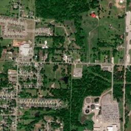 3619-3627 Willow Street, Fort Smith, AR High Resolution Satellite Map