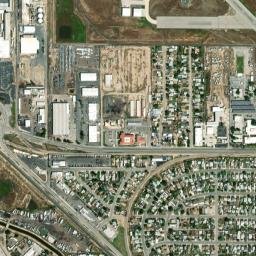 Oil Junction California High Resolution Satellite Map