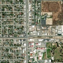 Oildale map(satellite map)