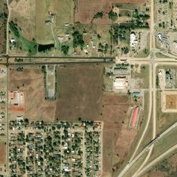 2611 E State Hwy 66 Elk City OK High Resolution Satellite Map