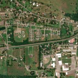 416 West Dorcus Street, Roland, OK 74954 High Resolution Satellite Map