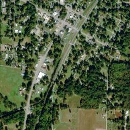 Bradford Arkansas High Resolution Satellite Map
