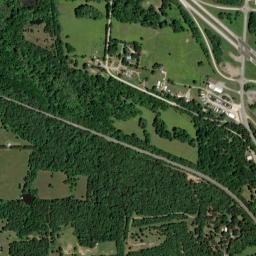 Knoxville Junction Arkansas High Resolution Satellite Map