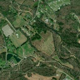 Brush Creek Tennessee High Resolution Satellite Map