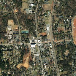 Huntersville map(satellite map)