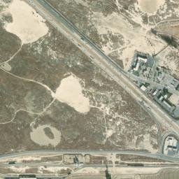 Bowerbank California High Resolution Satellite Map