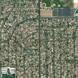 Satellite view of Bakersfield Country Club