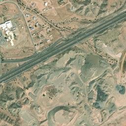 Interstate 25, Algodones, NM 87001, USA High Resolution Satellite Map
