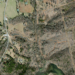 Rutherford County map(satellite map)