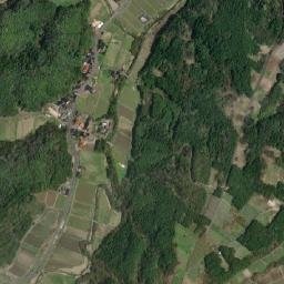 Kurayoshi-shi map(satellite map)