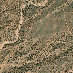 Apache County map(satellite map)