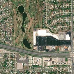 2129-2133 Southwest 76th Street Oklahoma City OK High Resolution Satellite Map