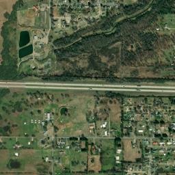 Interstate 40, Muldrow, OK 74948, USA High Resolution Satellite Map