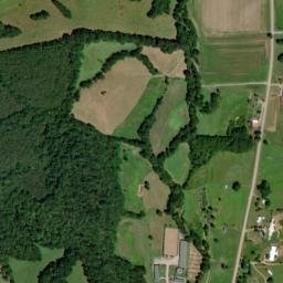 Big Creek Tennessee High Resolution Satellite Map