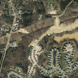 Satellite view of Highland Creek Golf Club