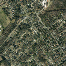 123 Miller Avenue Southwest, Concord, NC High Resolution Satellite Map