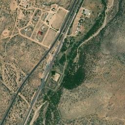 Valentine Arizona High Resolution Satellite Map