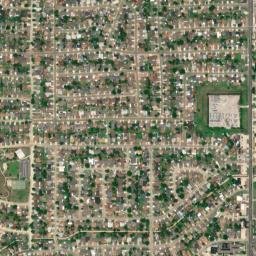 7701 S Country Club Dr Oklahoma City High Resolution Satellite Map