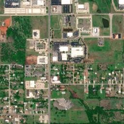 8201-8265 South Walker Avenue, Oklahoma City High Resolution Satellite Map