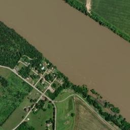 Roseville Arkansas High Resolution Satellite Map