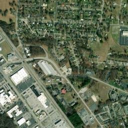 Homaway Village Tennessee High Resolution Satellite Map