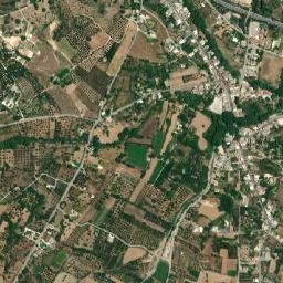 Vrýses map(satellite map)