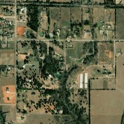 9701 Southwest 93rd Street, Mustang, OK High Resolution Satellite Map