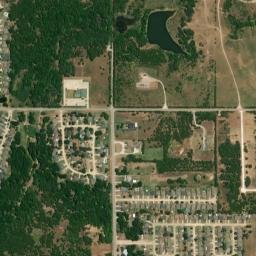 2244 Gray Dove Drive Shawnee OK High Resolution Satellite Map