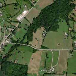 Waco Tennessee High Resolution Satellite Map