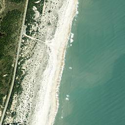 Satellite view of Hatteras Ramp 34