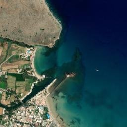 Georgioupolis map(satellite map)