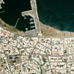 Rethymno map(satellite map)