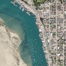Morro Bay map(satellite map)