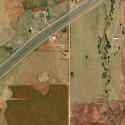 East Highway 66, Sayre, OK 73662, USA High Resolution Satellite Map