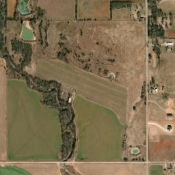 9700 South Cimarron Road, Mustang, OK  High Resolution Satellite Map